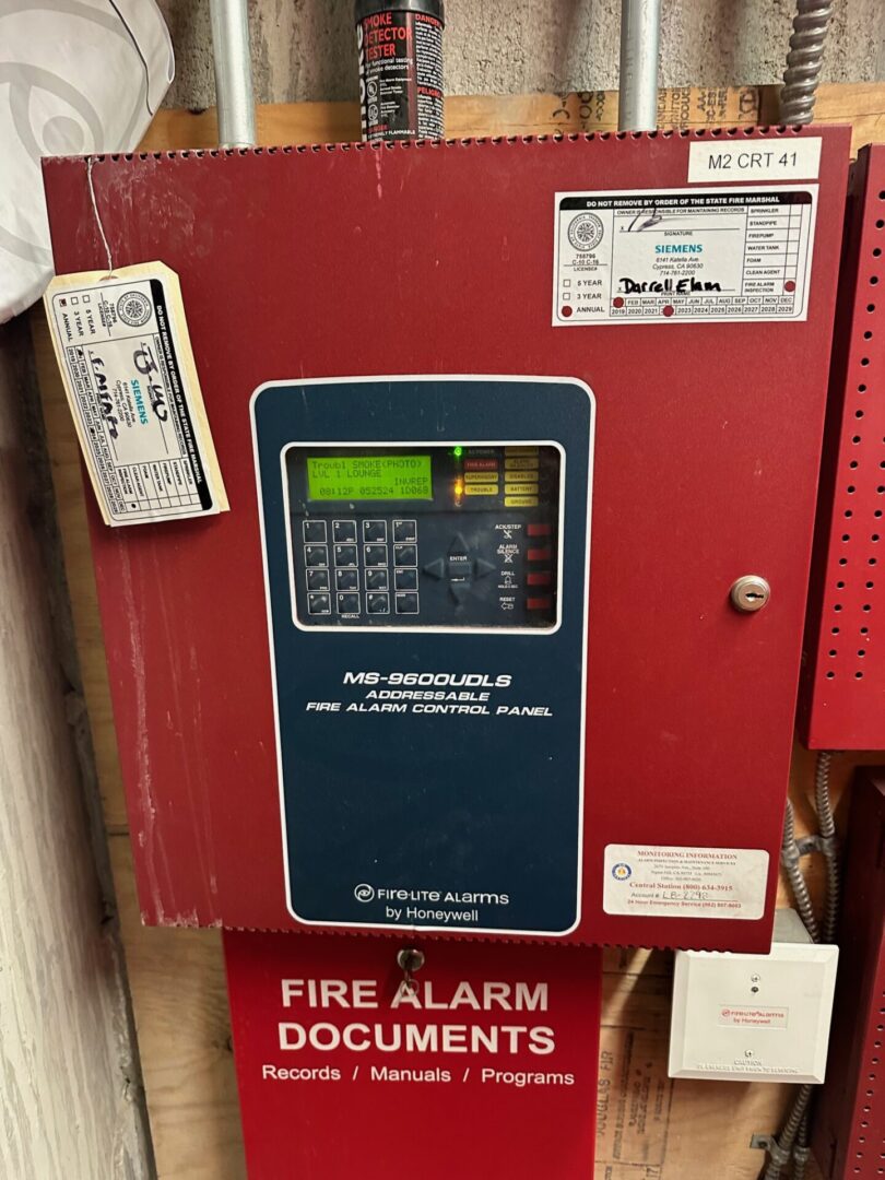 Fire Alarm Control Panel