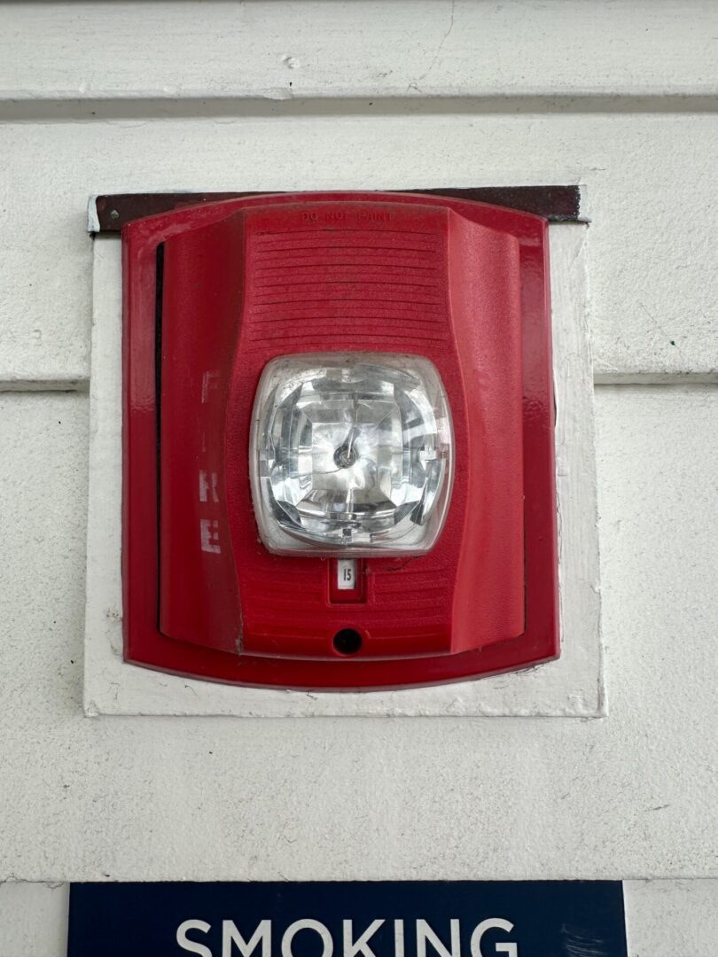 Fire Alarm ready for inspection