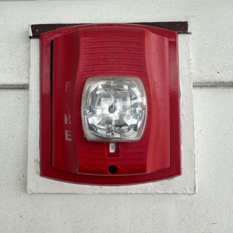 Fire Alarm ready for inspection